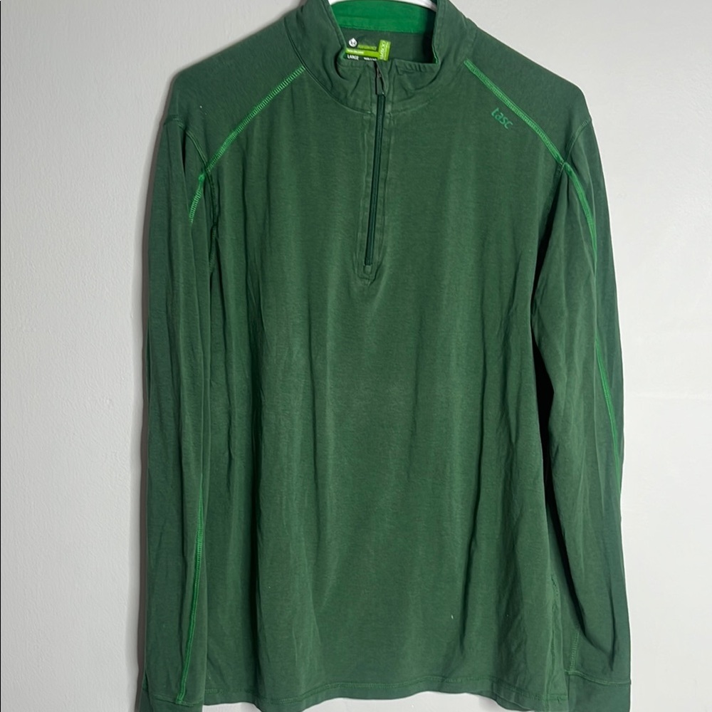 Green Long Sleeve Pullover